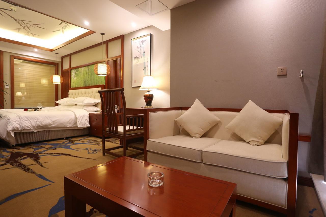 Mingshan Hotel Chengdu Eksteriør bilde